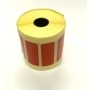 Termal Etiket Yazıcı Rulosu 38x15mm Kırmızı