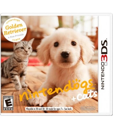 Nintendogs + Cats Nintendo 3DS Orjinal 3D Oyun