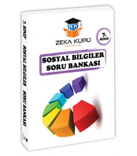 7. Sınıf Sosyal Bilgiler Soru Bankası Zeka Küpü Yayınları