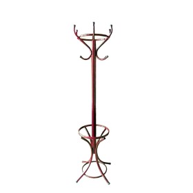 Metal Portmanto Askılık Bordo