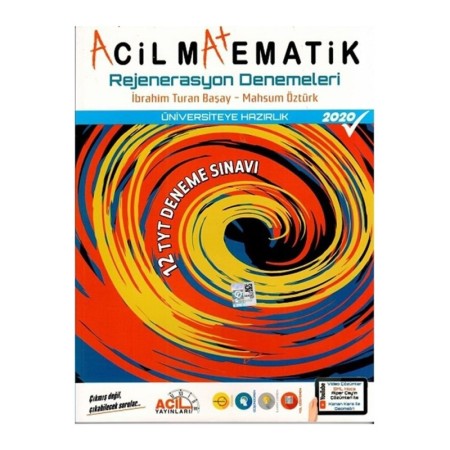 Acil Yayınları Tyt Acil Matematik Rejenerasyon 12 Li Denemeleri