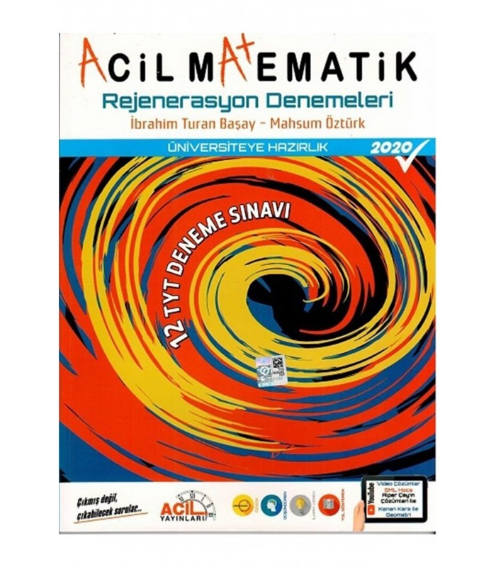 Acil Yayınları Tyt Acil Matematik Rejenerasyon 12 Li Denemeleri