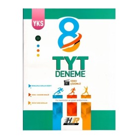Hız ve Renk Yayınları Tyt Video Çözümlü Deneme 8 Li
