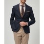 Altınyıldız Classics Erkek Lacivert-Bej Slim Fit Kombinli Takım Elbise 4A3120100101