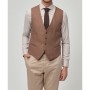 Altınyıldız Classics Erkek Lacivert-Bej Slim Fit Kombinli Takım Elbise 4A3120100101