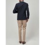 Altınyıldız Classics Erkek Lacivert-Bej Slim Fit Kombinli Takım Elbise 4A3120100101