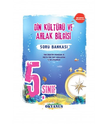 Okyanus Yayınları 5.sınıf Din Kültür Ahlak Bilgisi Soru Bankası