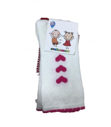 SOCKSMAX Multi Kız Çocuk Çorap Ekru Kırmızı 8020909512