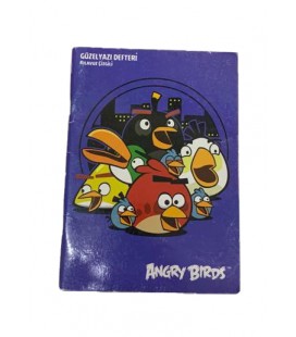 Keskin Color Angry Birds A5 40 Yaprak Güzel Yazı Defteri