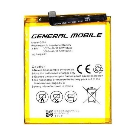 General Mobile GM8 Batarya Pil G005