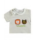 Bonne Yaz Erkek Bebek Safari Adventure Pamuk Kısa Kol 2li Tshirt-Şort 20YBNNETKM014