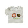 Bonne Yaz Erkek Bebek Safari Adventure Pamuk Kısa Kol 2li Tshirt-Şort 20YBNNETKM014