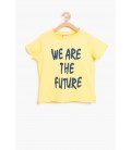 Koton Sarı Erkek Bebek Kısa Kollu T-Shirt - 8YMB18726OK151