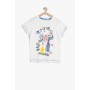 Koton Ekru Erkek Çocuk T-Shirt 7YKB16393TK001