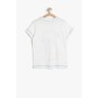 Koton Ekru Erkek Çocuk T-Shirt 7YKB16393TK001