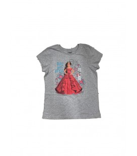 Disney Kız Çocuk Gri Tişört