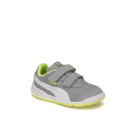 Puma STEPFLEEX 2 MESH VE V INF Gri Erkek Çocuk Koşu Ayakkabısı 19252513