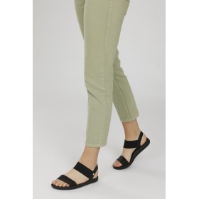 Nine West FRANKY 1FX Siyah Kadın Düz Sandalet 101027473