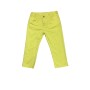 Kid Girl Yellow Capri Pants