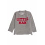 Defacto Gri Erkek Bebek Uzun Kollu T-Shirt I6397A2.