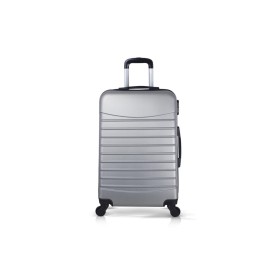 Troya Bags Classic Abs Orta Boy Valiz Gri TR1622
