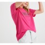Koton Kadın Fuşya T-Shirt 1YAK13272EK300