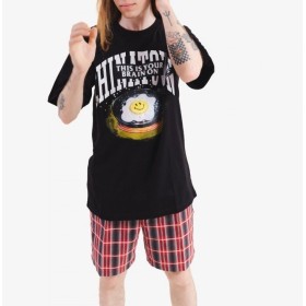 Chinatown Market Smiley Brain On Fried Tee 1990511