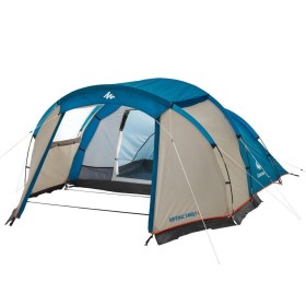 Quechua Direkli Kamp Çadırı - 1 Odalı - 4 Kişilik - Mavi / Beyaz - Arpenaz 4