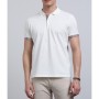 Ramsey Erkek Ekru Baskılı Örme T-Shirt TSH-752