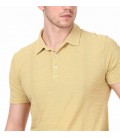 Ramsey Erkek Sarı Örme T - Shirt TSH-544