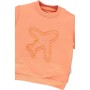 Bebetto İki İp Sweatshirt 2'li Bebe Takım Alt Üst Uçaklı Aırplane K3163