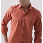 TWN Slim Fit Kiremit Düz Gömlek 6EF02HD31282D