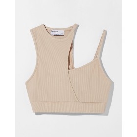Bershka Ribanalı Asimetrik Üst 3323/326