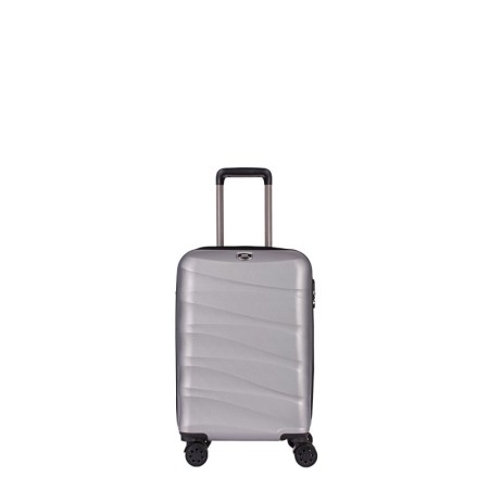GROUND Gg 10656 Gri Büyük Boy Abs Valiz