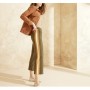Yargıcı Kadın Nervür Detaylı Triko Pantolon 1YKPN3234X007