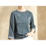 Yargıcı Kadın Nakış Detaylı T-shirt 1YKTS9008X