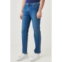Wrangler Texas Slim Fit Normal Bel Denim Esnek Jean Kot Pantolon W12SAO23S