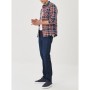 Wrangler Texas Slim Fit Normal Bel Denim Esnek Jean Kot Pantolon W12SAO99