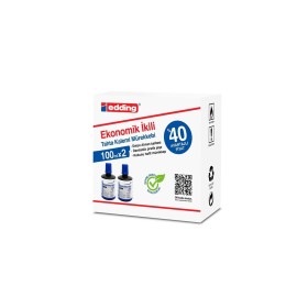 Edding Tahta Kalemi Mürekkebi Mavi 100 ml 2 Li