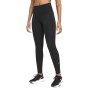 Nike W Nk One Df Mr Tgt Kadın Siyah Antrenman Tayt DD0252-010