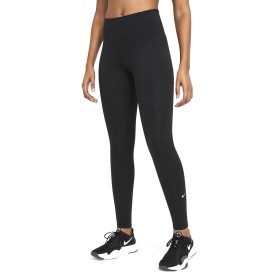 Nike W Nk One Df Mr Tgt Kadın Siyah Antrenman Tayt DD0252-010