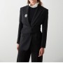 İpekyol Kalın Kemer Detaylı Blazer IW6210106021001