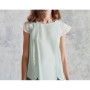 Yargıcı Kadın Mınt Yakası Dekorlu Bluz 0KKGM6059X