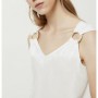 Yargıcı Kadın Kırık Beyaz Omuz Detaylı Bluz 0YKGM6137X