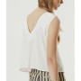 Yargıcı Kadın Kırık Beyaz Omuz Detaylı Bluz 0YKGM6137X