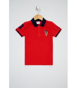 US Polo Assn Kırmızı Erkek Çocuk T-Shirt G083SZ011.000.1191767