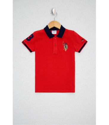 US Polo Assn Kırmızı Erkek Çocuk T-Shirt G083SZ011.000.1191767