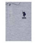 US Polo Assn Erkek Çocuk Gri Melanj T-shirt G0783SZ011.000.949152