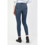 Colin’s KADIN 759 Lara Orta Bel Dar Paça Super Slim Fit Mavi Kadın Jean Pantolon CL1048741