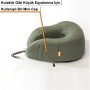 Beddo Bambu Serisi Ortopedik Boyun ve Seyahat Yastığı - Haki